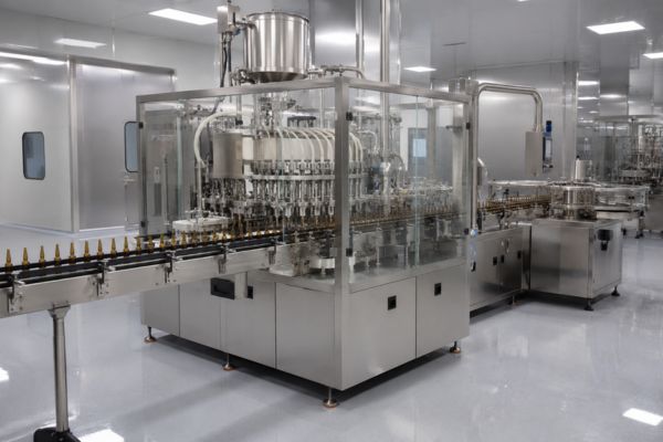 Ampoule filling machine installed at injectables plant Ahmedabad