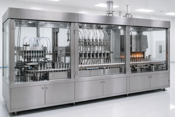 Ampoule washing filling sealing monoblock manufacturer India