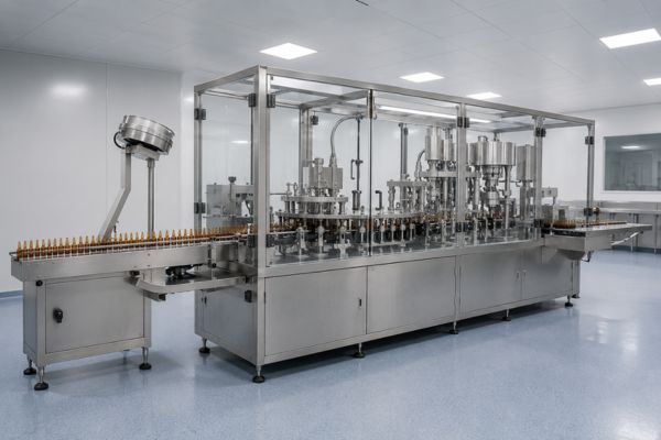 Ampoule sealing machine supplier in Gujarat side view