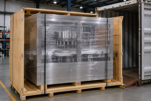 Ampoule washing machine exporter from India to Africa