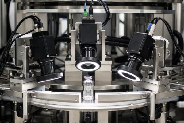 Vision cameras inside bottle inspection machine exporter India