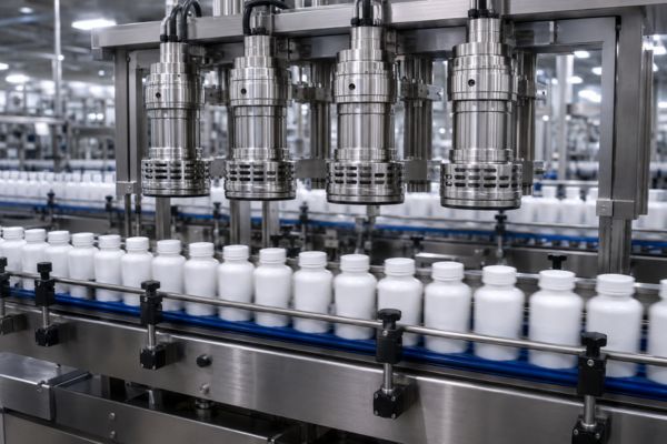 Linear high-speed bottle sealing machine manufacturer India