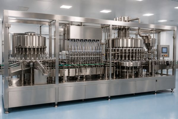 Bottle washing filling capping monoblock manufacturer India