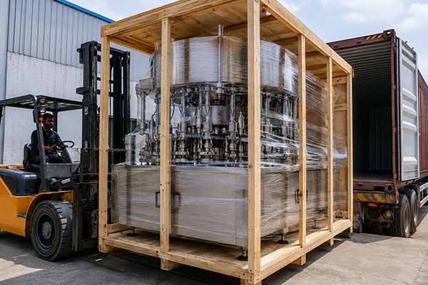 Bottle washing machine exporter from India to Africa