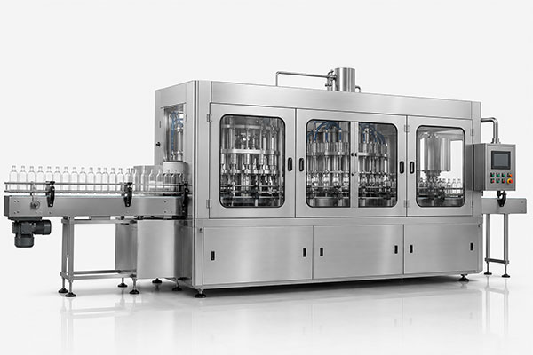 Bottle washing machine supplier in Gujarat side view