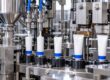 “Tube filling machine with filling and sealing stations” — use only if these parts are visible.